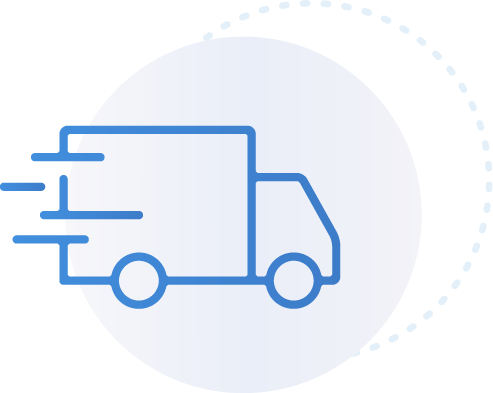Medication Delivery Truck Icon